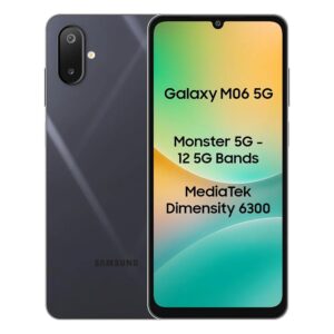Samsung Galaxy M06 (Blazing Black 64 GB)
